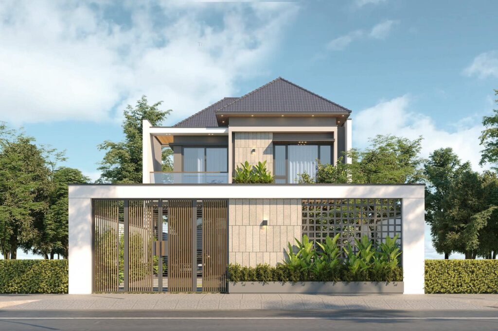04 Mẫu 2 Tầng Mái Nhật