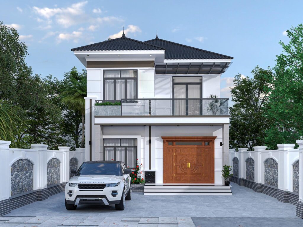 05 Mẫu 2 Tầng Mái Nhật