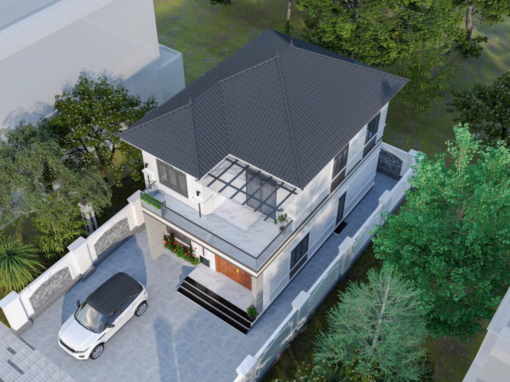 05 Mẫu 2 Tầng Mái Nhật