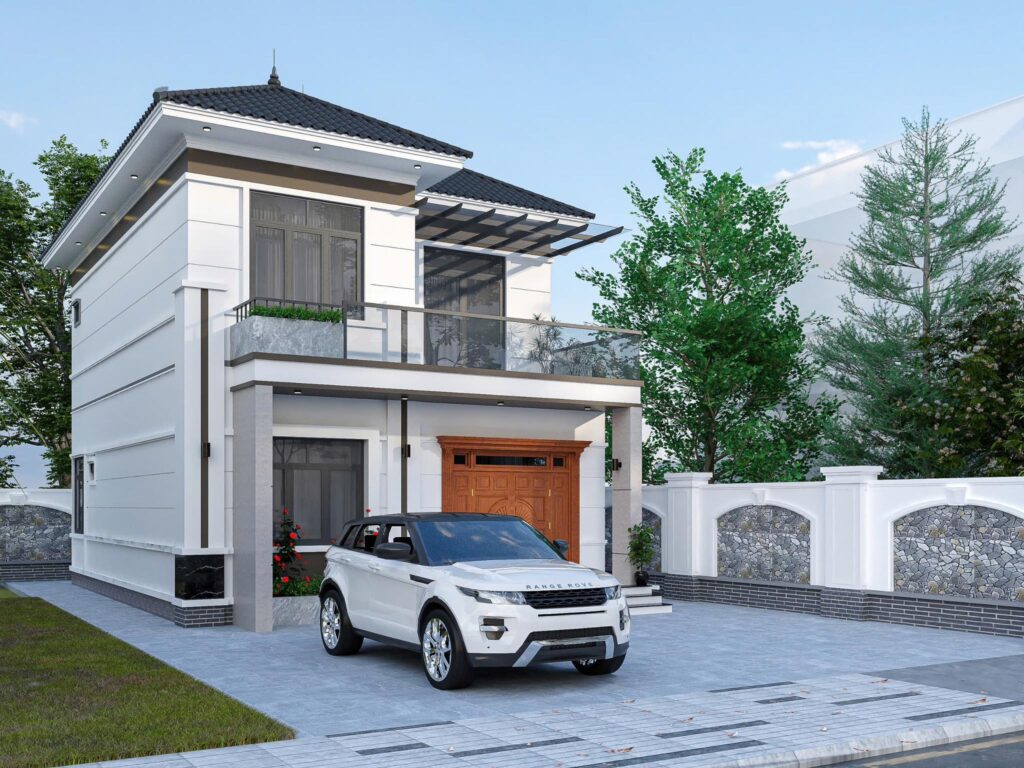 05 Mẫu 2 Tầng Mái Nhật
