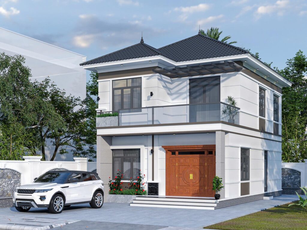 05 Mẫu 2 Tầng Mái Nhật